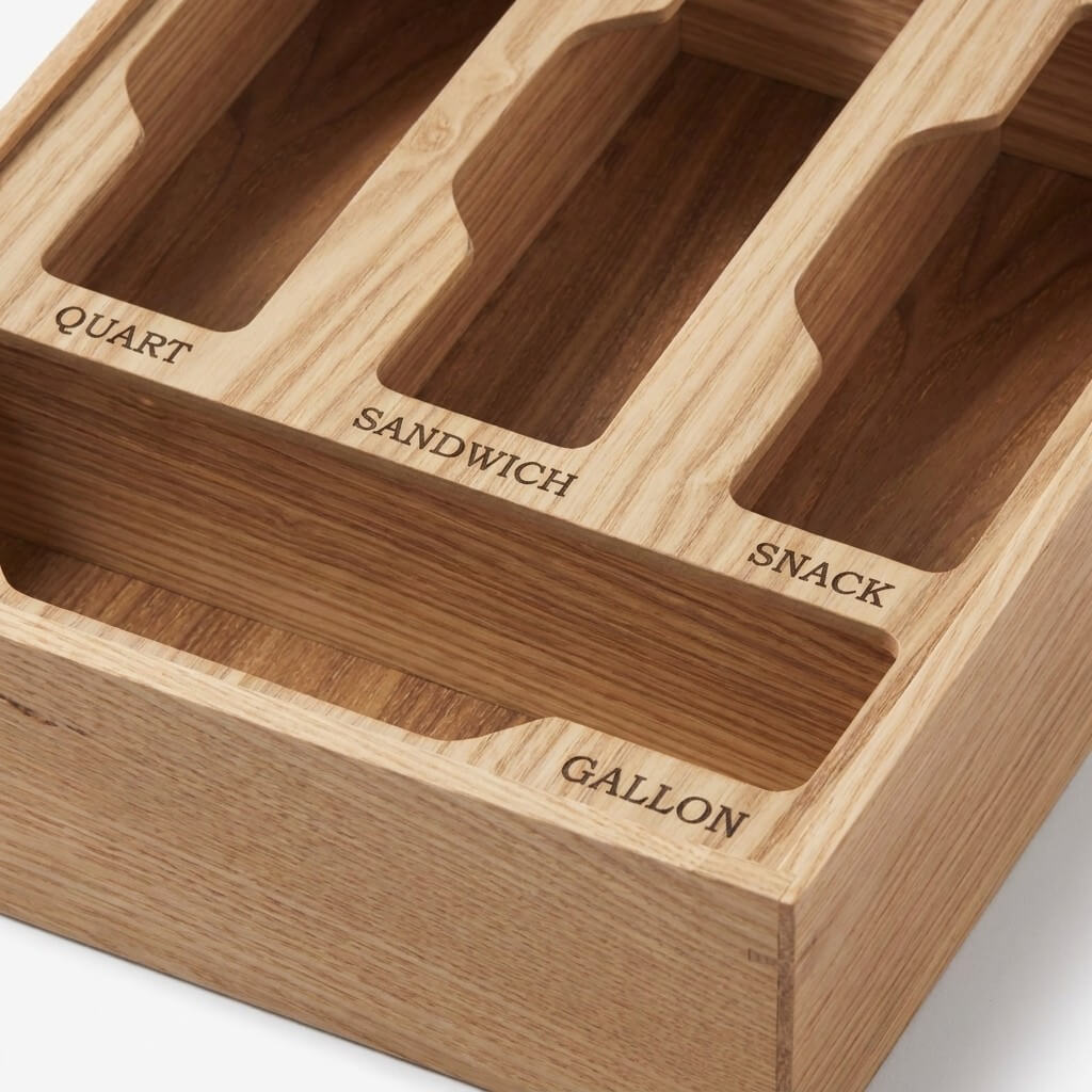 Drawer bag holder detail image
